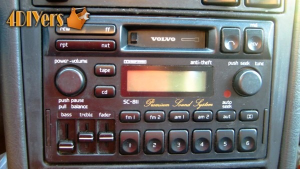 Diy  How To Remove A Volvo Radio