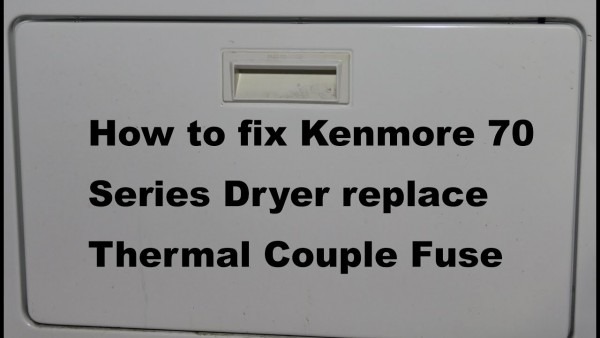 Kenmore Dryer Won't Start Easy Fix