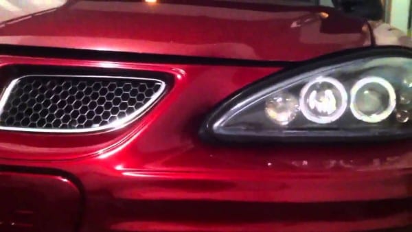 Pontiac Grand Am Halo Headlights (off)