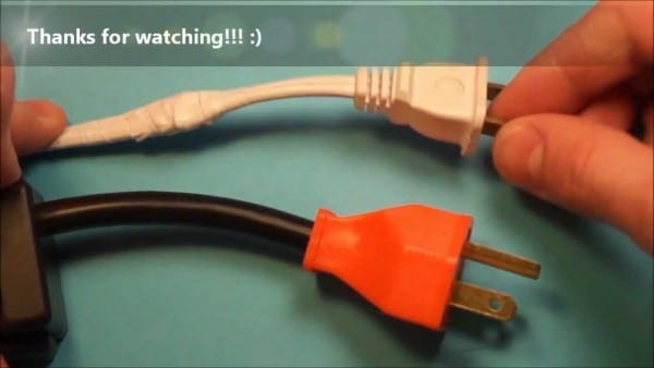 How To Fix A Broken Electrical Cord   Wire