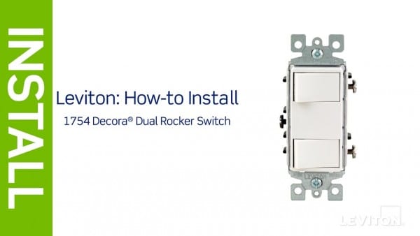 Leviton Presents  How To Install A Decora Combination Device With