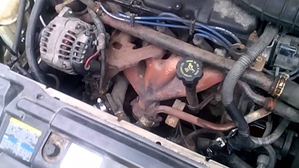 Chevy Cavalier Themostat Hose Replacement Pt 2