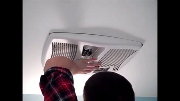 How To Replace The Heater Element On A Nutone Broan Fan Light