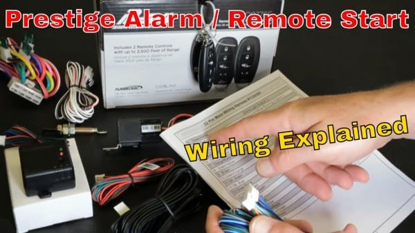 Pursuit Prestige Aps997e Alarm Remote Start Wiring Explained In