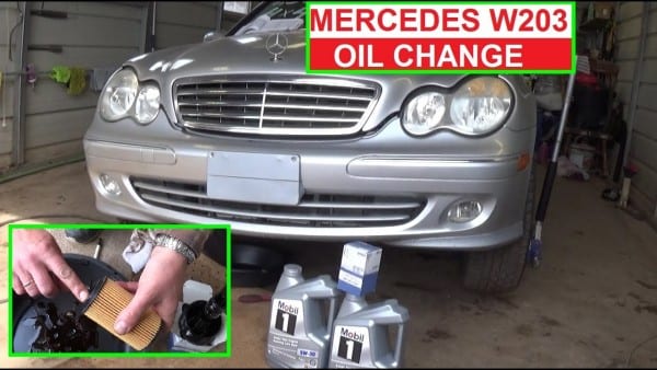 Mercedes W203 Oil Change Mercedes C320 C230 C240 C280 How To Do