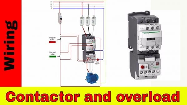How To Wire A Contactor And Overload