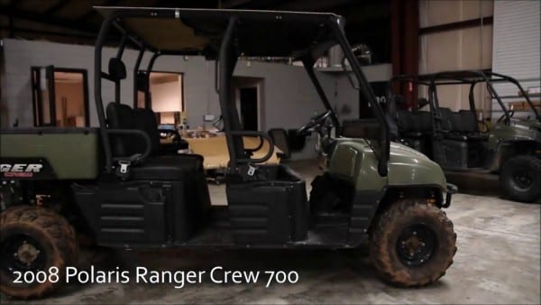 2008 Polaris Ranger Crew 700 Used Parts