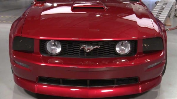 Mustang Smoked Headlight Covers (05