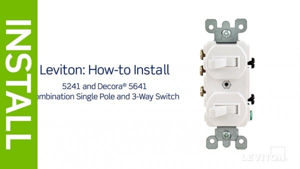 Leviton Presents  How To Install A Combination Device With A