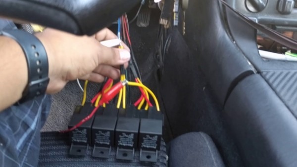 Toyota Mr2 Push Start Ignition With Relay Wiring For Arduino