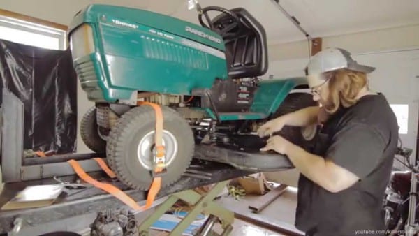 How To Replace A Deck Belt On A Mtd Riding Lawn Tractor