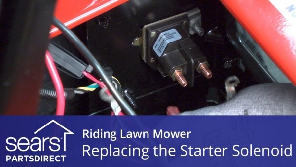 Replacing A Starter Solenoid On A Riding Lawn Mower