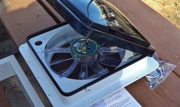 Installing The Fantastic Vent Fan Into Our Rv