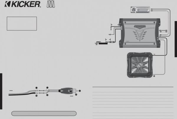 Kicker L7 Wiring Diagram 2 Ohm Unique Speaker Powered Subwoofer Of