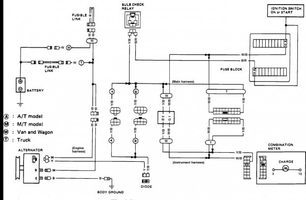 95 Nissan Pickup Wiring Diagram