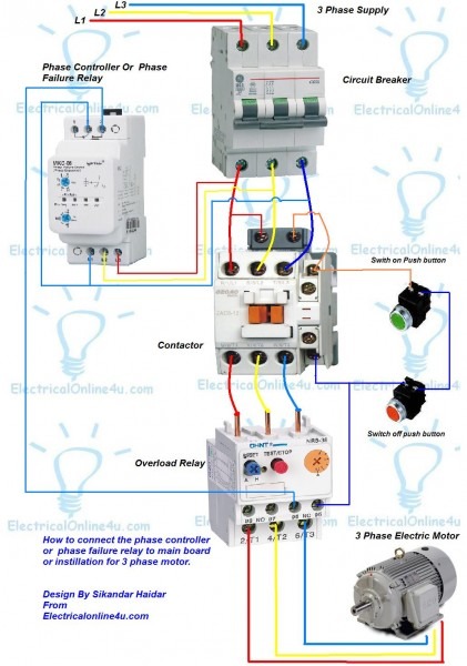 3 Phase Electrical Wiring Diagram