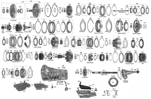 E4od Parts Diagram