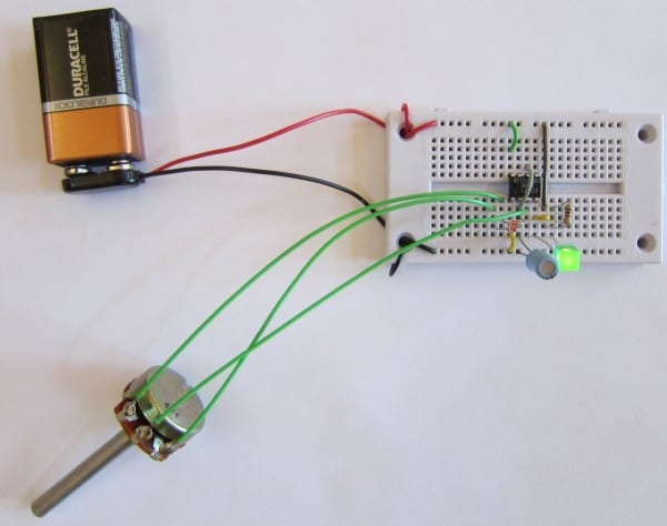 Led Dimmer  Led Dimmer Circuit With Potentiometer
