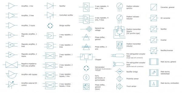 Residential Electrical Drawing Symbols Electrical Symbols, House