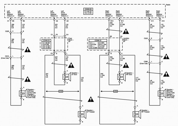 Rockford Fosgate Speaker Wiring Diagram Wiring Diagram Endea For