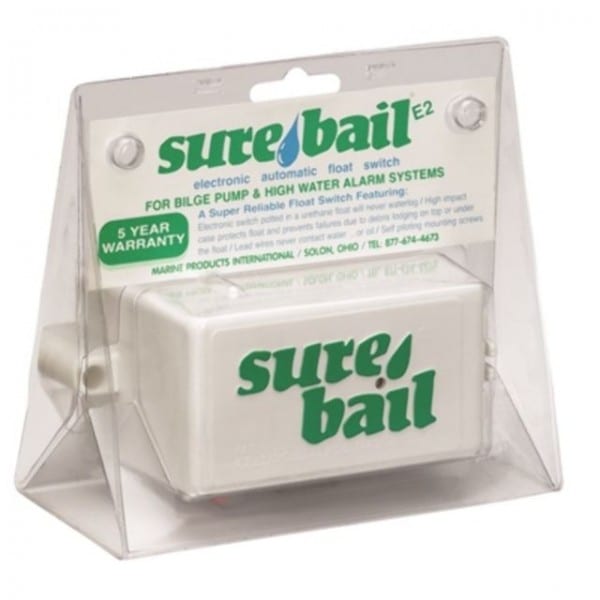 Mpi Sure Bail Electronic Float Switch For Full Automatic Bilge