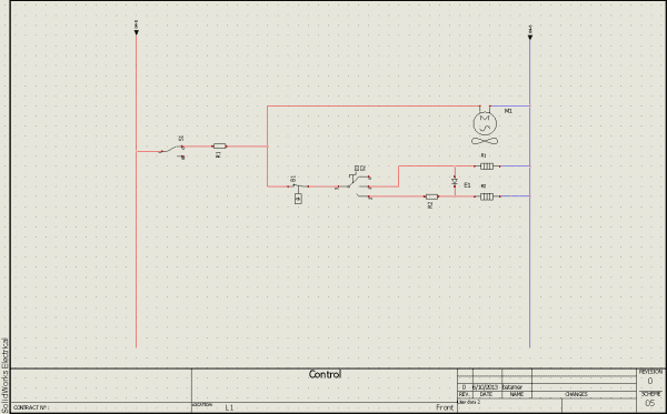 Basics Of Drawing Schematics In Solidworks Electrical 2d