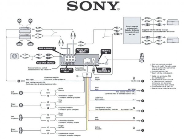 Sony Head Unit Wiring Diagram Britishpanto Entrancing Xplod Random