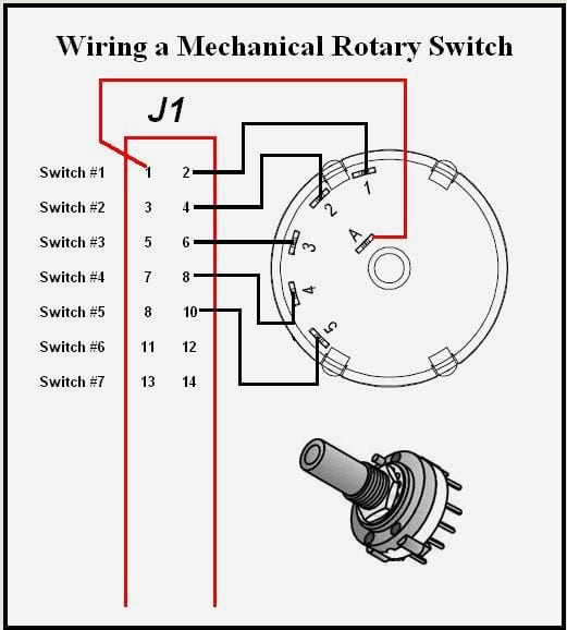 Rotary Switch Wiring Diagram