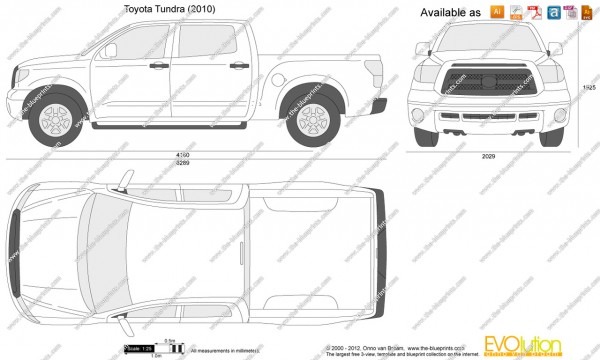 Toyota Tundra Drawing