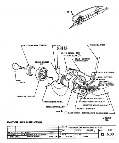 Universal Ignition Switch Wiring Diagram Data Within Chevy