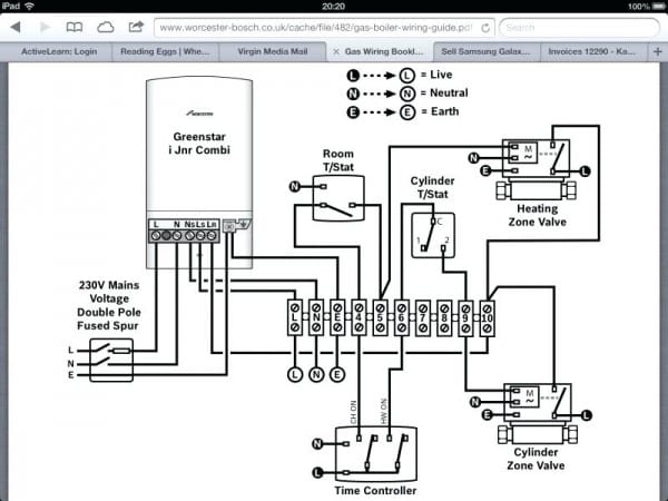 Industrial Gas Boiler Wiring Diagram