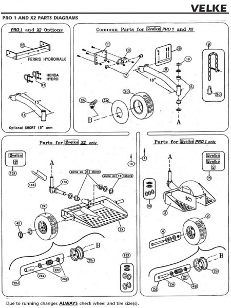 Velke Illustrated Parts Diagrams
