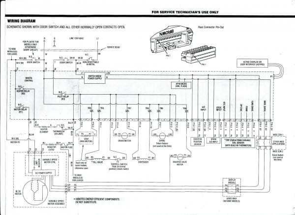 Whirlpool Du945 Dishwasher Motor Diagram