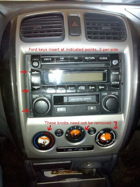 Installing A New Stereo In My 2002 Mazda Protege 5