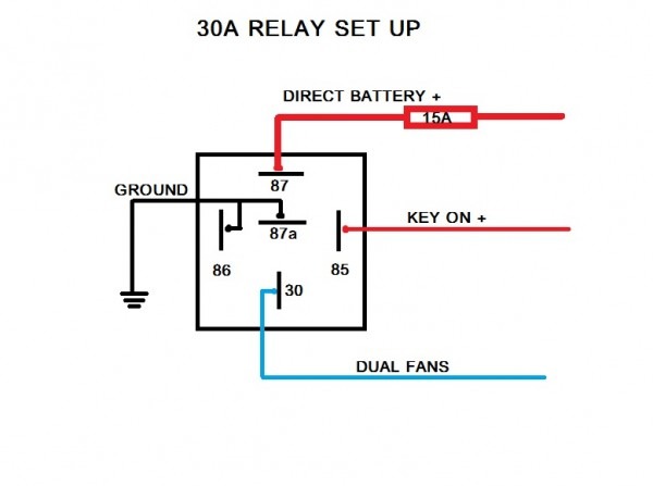 Basic Fan Relay Wiring Diagram