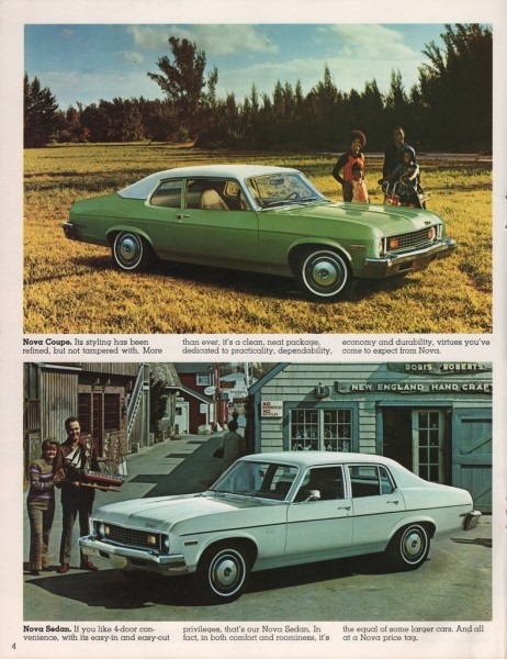 1973 Nova Parts And Restoration Information