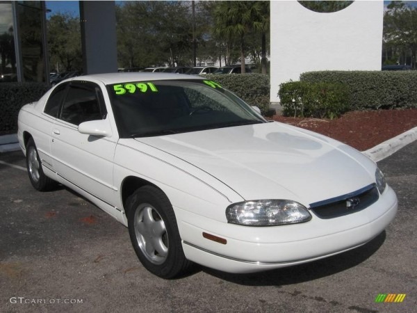 1999 Bright White Chevrolet Monte Carlo Ls  1607231