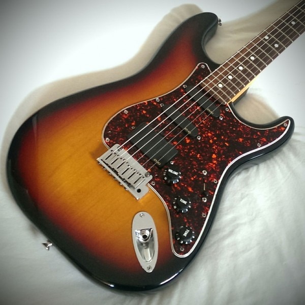 Us Fender Lonestar Strat With Emg Steve Lukather Pickups