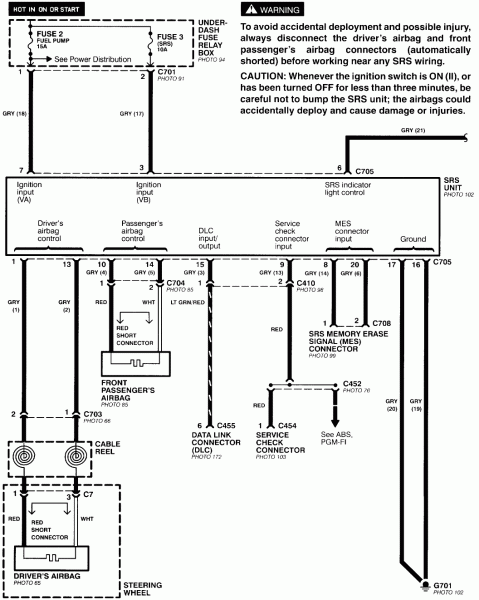 1998 Honda Accord Wiring Diagram