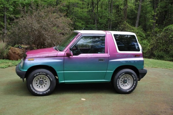 I Love The Color   Iridescent  Geotracker  4x4