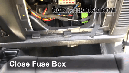 2006 Jeep Wrangler Fuse Box