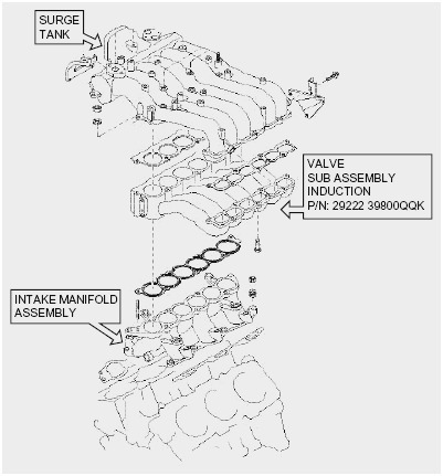 2007 Kia Sorento Engine Diagram