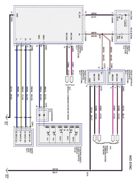 2008 Ford Fusion Radio Wiring Diagram