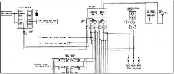 2003 Nissan Altima Bose Amp Wiring Diagram