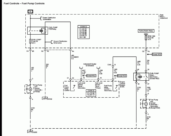 Chevy Fuel Sender Wiring Diagram