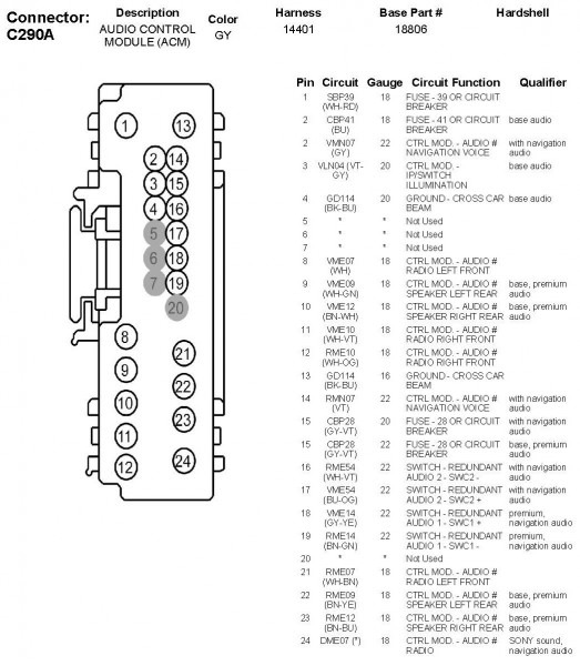 Ford Stereo Wiring Diagram