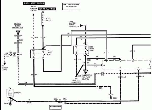 1988 Ford F150 Fuel Pump Wiring Diagram