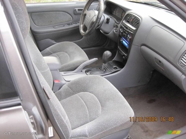 2000 Slate Gray Hyundai Sonata  21782158 Photo  11