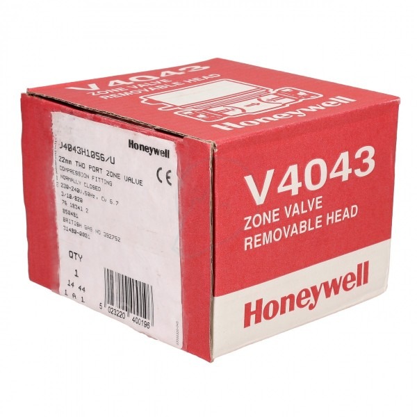 Honeywell 22mm Motorised 2 Port Zone Valve