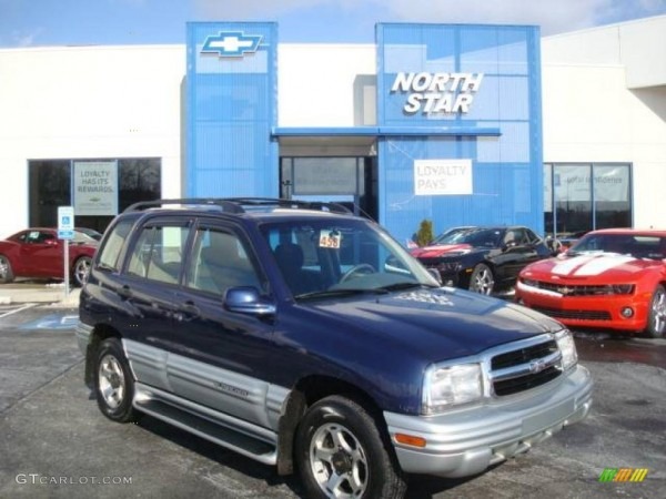 2001 Dark Blue Metallic Chevrolet Tracker Lt Hardtop 4wd  25352550